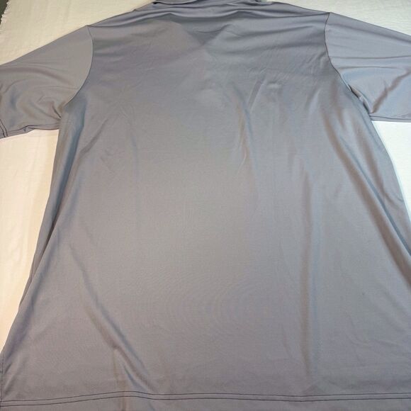 Adidas Shirt Men's X Large Gray  Performance Polo Golf‎ Active Golfer - Picture 4 of 11